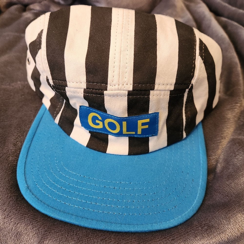 Golf Wang Striped Camp Hat Golf Wang